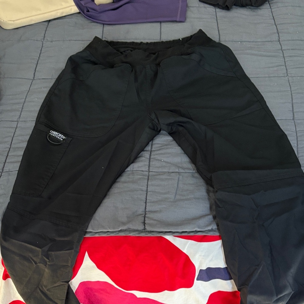 Black Cargo Pants